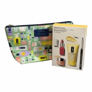 Clinique Fan Favorites Set & Limited Edition Kate Spade Makeup Bag